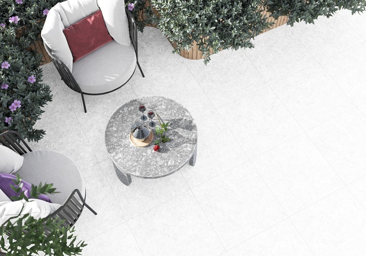 Play White Керамогранит лаппатированный 600*600*9